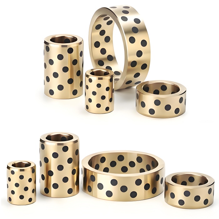 OEM auto parts oil sintered graphite bronze bushing oil tank copper bushing OEM auto parts oil sintered graphite bronze bushing oil tank copper bushing