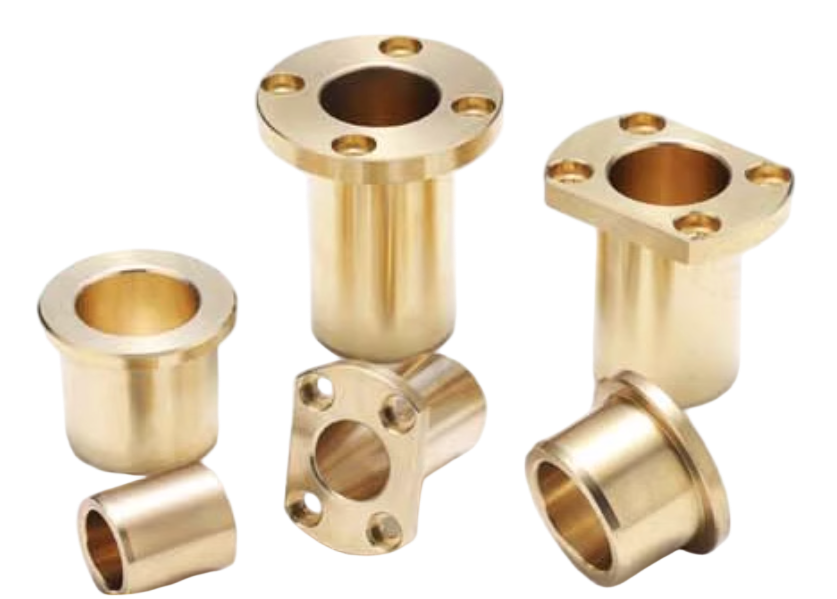 SHTZ - SHTNZ Round & Trimmed Flange Oilless Bushing