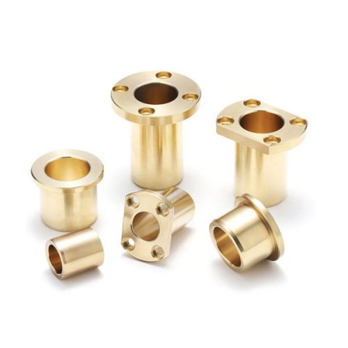 Wrapped Cast Bucket Bushing Drill Flange Copper Graphite Bronze Bushings
