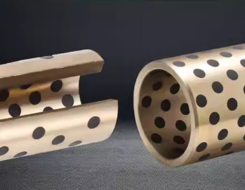 LM and an extended LM-L oilless linear bronze bushing.