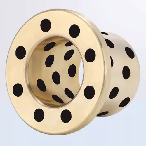 Self-Lubricating Thrust Flange Bushings
